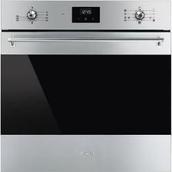Horno Smeg SF6300TVX, termoventilado mul