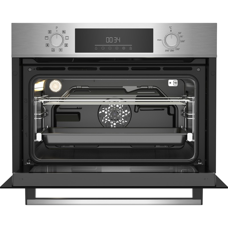 Horno Beko BBCM12300X, COMPACTO Multifun