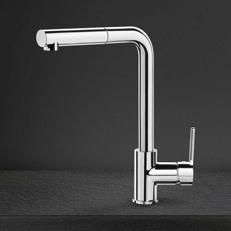 Grifo Smeg MID1CR, Monomando, Caño Extra