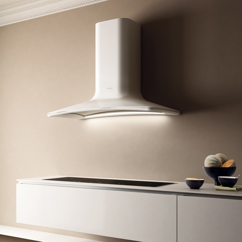 Campana Elica SWEET WHITE F 85, Pared, F