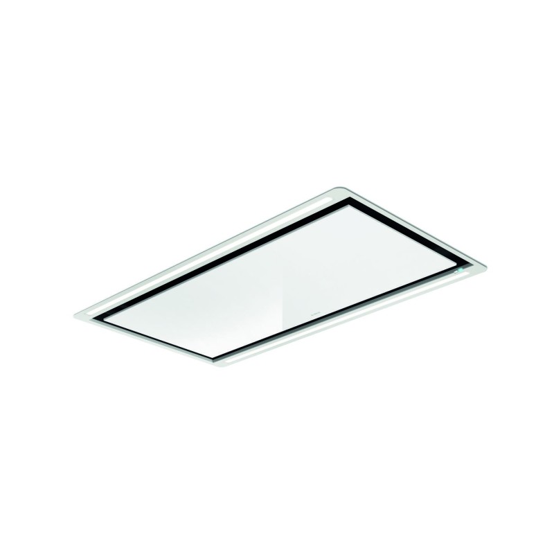 Campana Elica HILIGHT GLASS H16 WH A 100