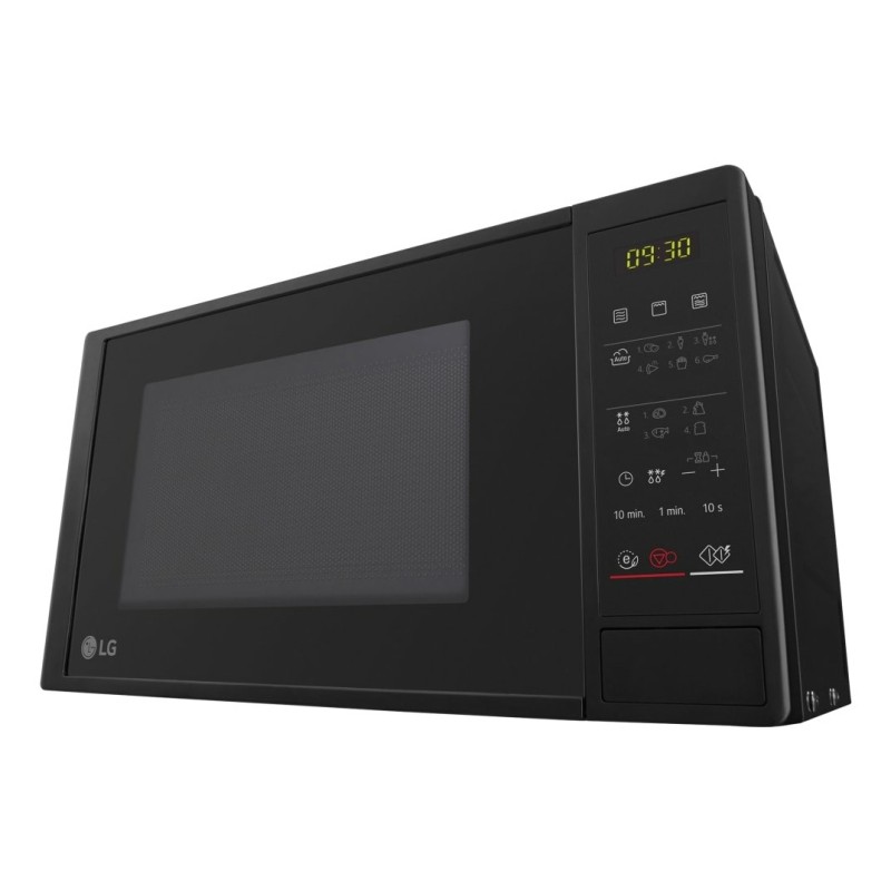 Microondas LG MH6042D, negro grill 20 l,