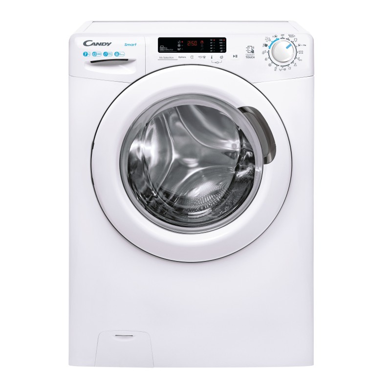 Lavadora Candy CS41272DE1S, Carga Fronta