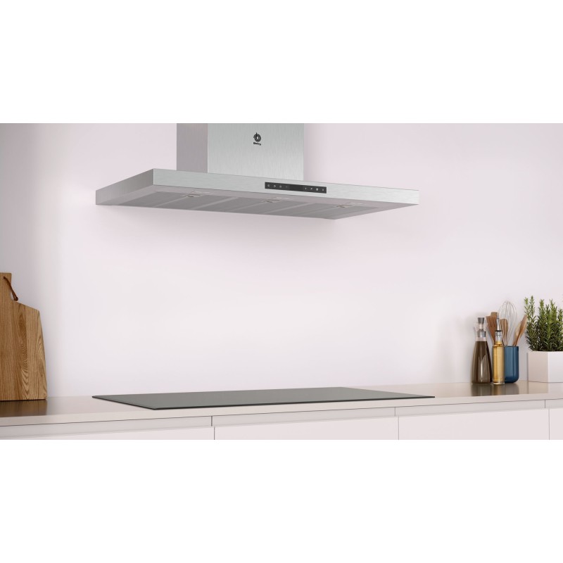 Campana Balay 3BC998HX, Pared rectangula