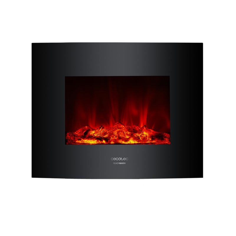 Chimenea electrica Cecotec decorativa de pared Res