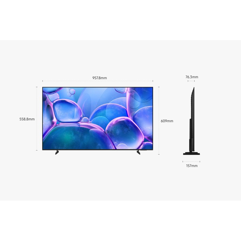 Led Samsung TU43U7025FKXXC, Crystal UHD 