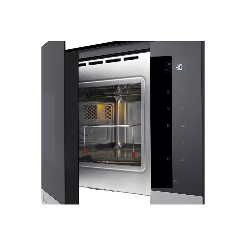 Microondas LG MG7Z2593D, grill integraci