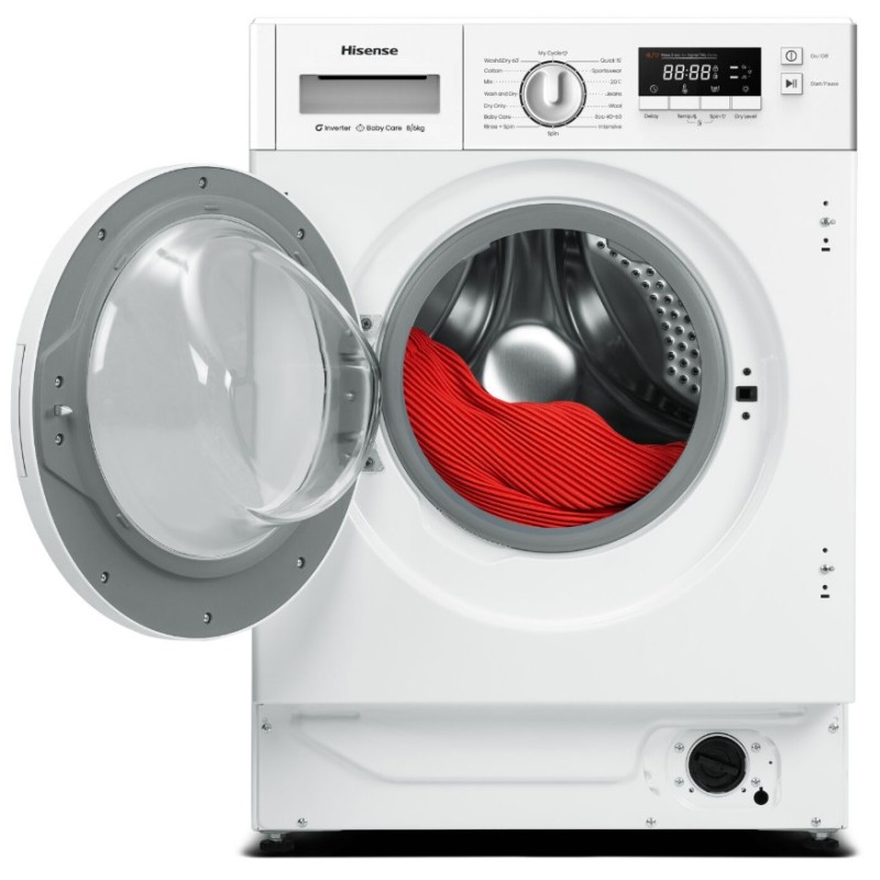 Lavaseca INT Hisense WD3M841BWIES , Inte