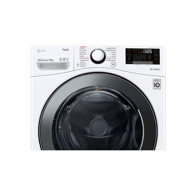 Lavadora LG F1P1CY2W, 17kg, 1100 Rpm, Va