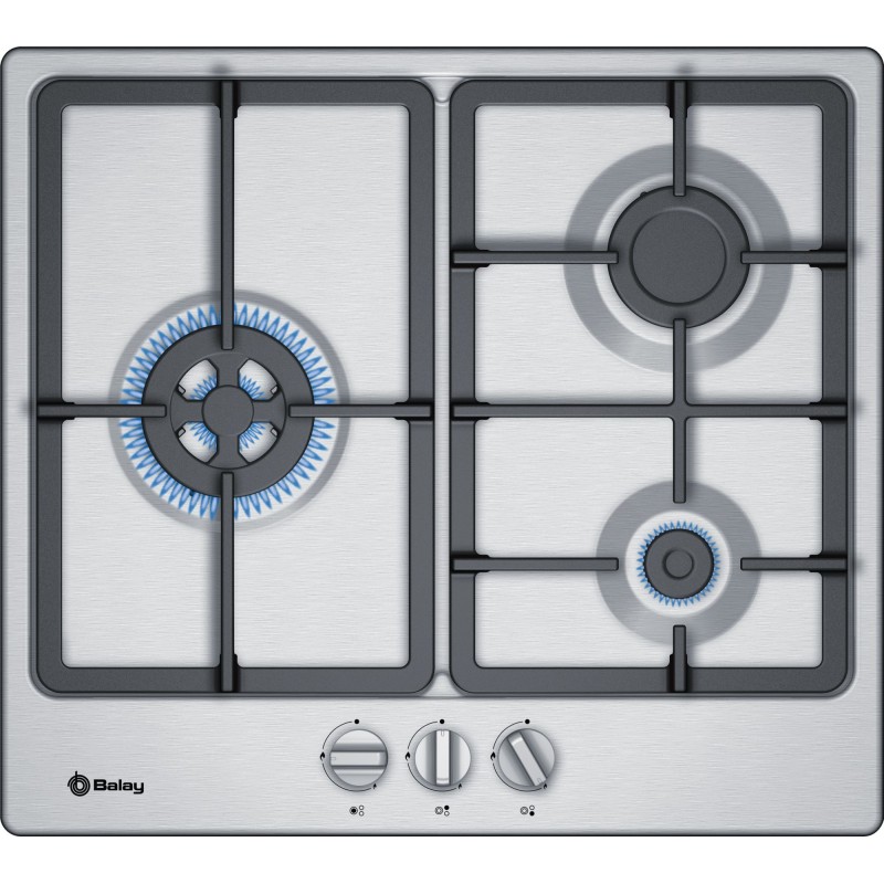 Placa Balay 3ETX563HB, 60 cm., 3 quemado