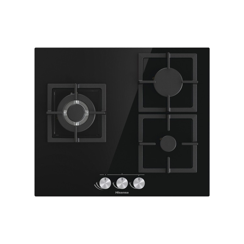Placa Hisense GG633B , Gas, 3 Zonas , Ca