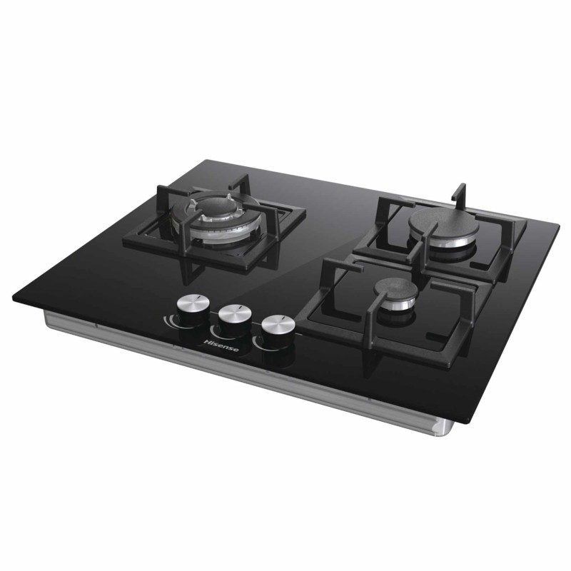 Placa Hisense GG633B , Gas, 3 Zonas , Ca