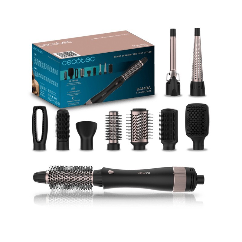 Cepillo Cecotec Bamba CeramicCare 10in1 Styler, Cs