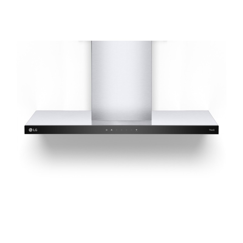 Campana LG HCEZ3626S, 90 cm, Cristal Neg