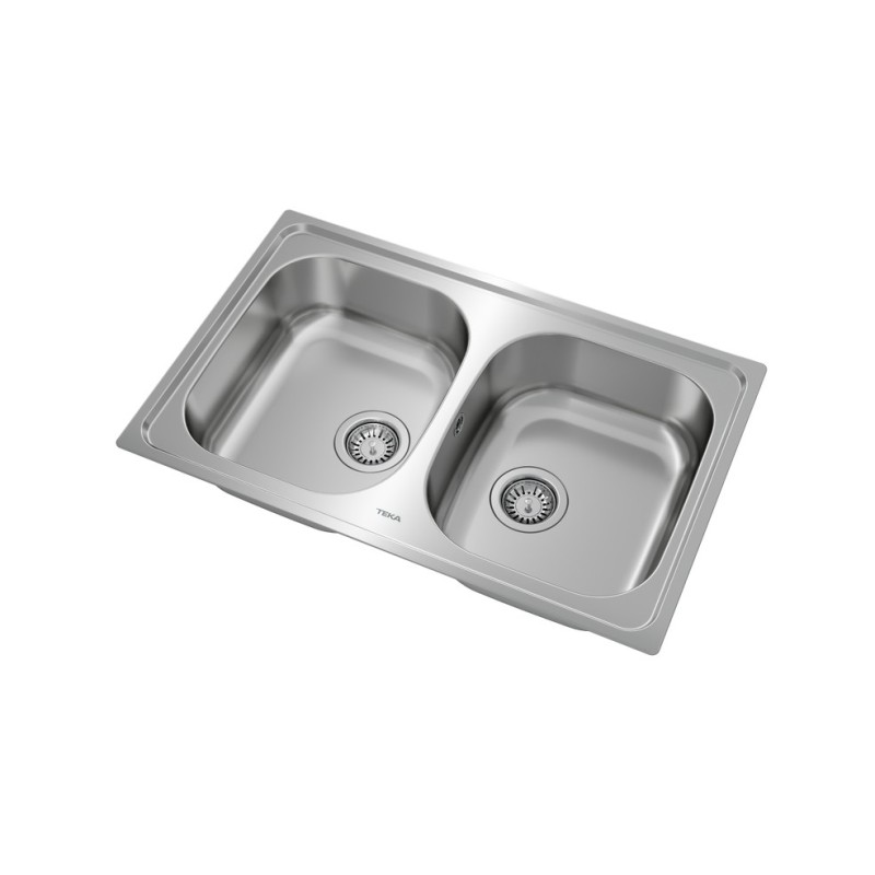 Fregadero Teka UNIVERSE 80 T-XP 2C, 2 cu