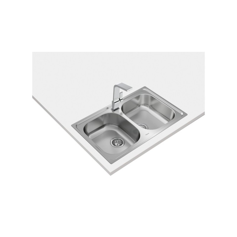 Fregadero Teka UNIVERSE 80 T-XP 2C, 2 cu