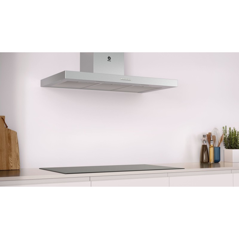 Campana Balay 3BC096MX, Pared rectangula