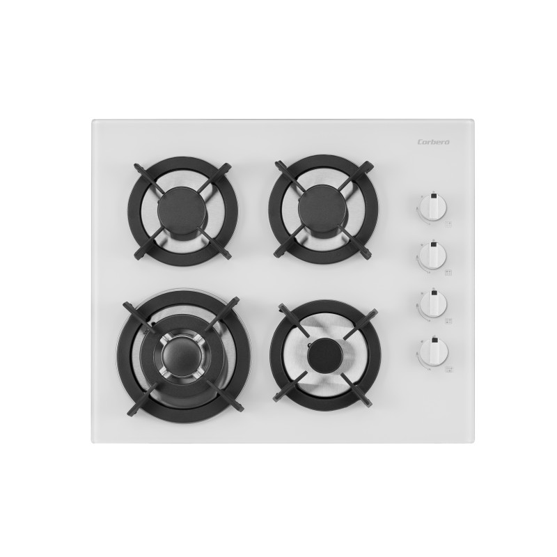 Placa Corbero CPCGY2314W, Cristal Gas Po