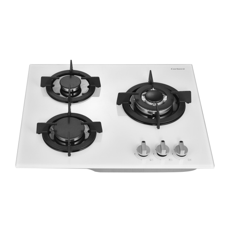 Placa Corbero CPCGY2313W, Cristal Gas Po