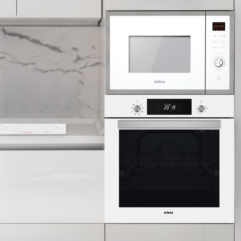 Horno Edesa EOE7040WH, multifuncion plus de 70Litr