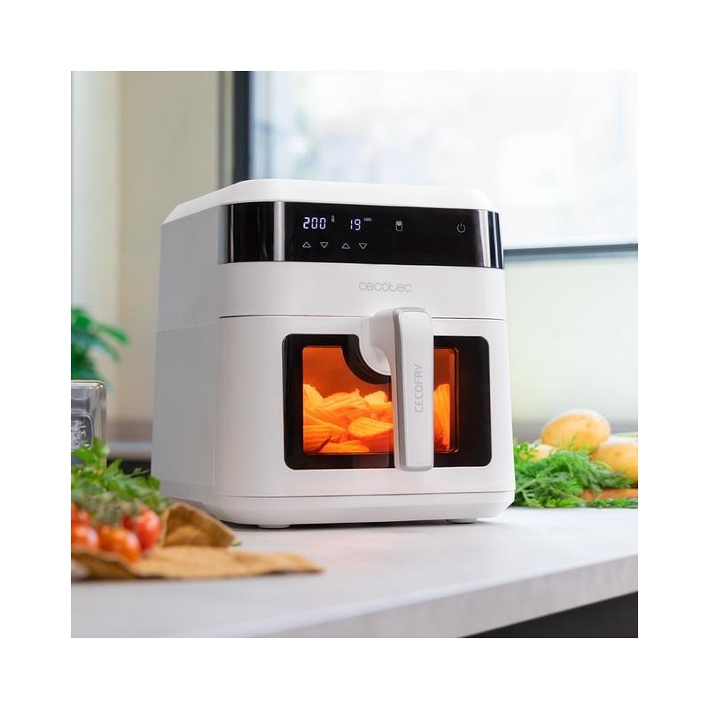 Freidora Cecotec Cecofry Experience Window White r