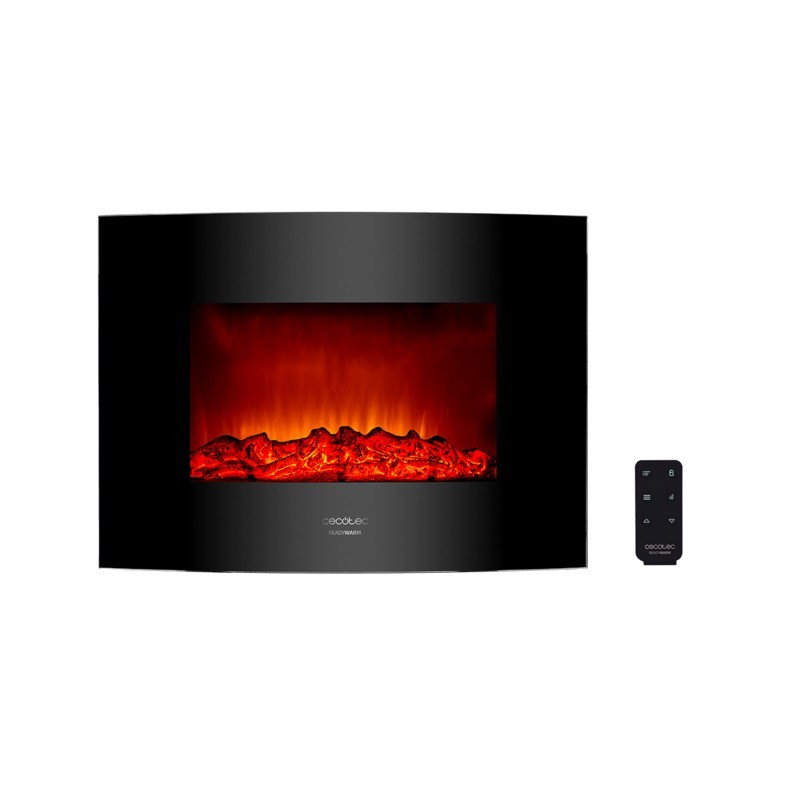 Chimenea electrica Cecotec decorativa de pared Res