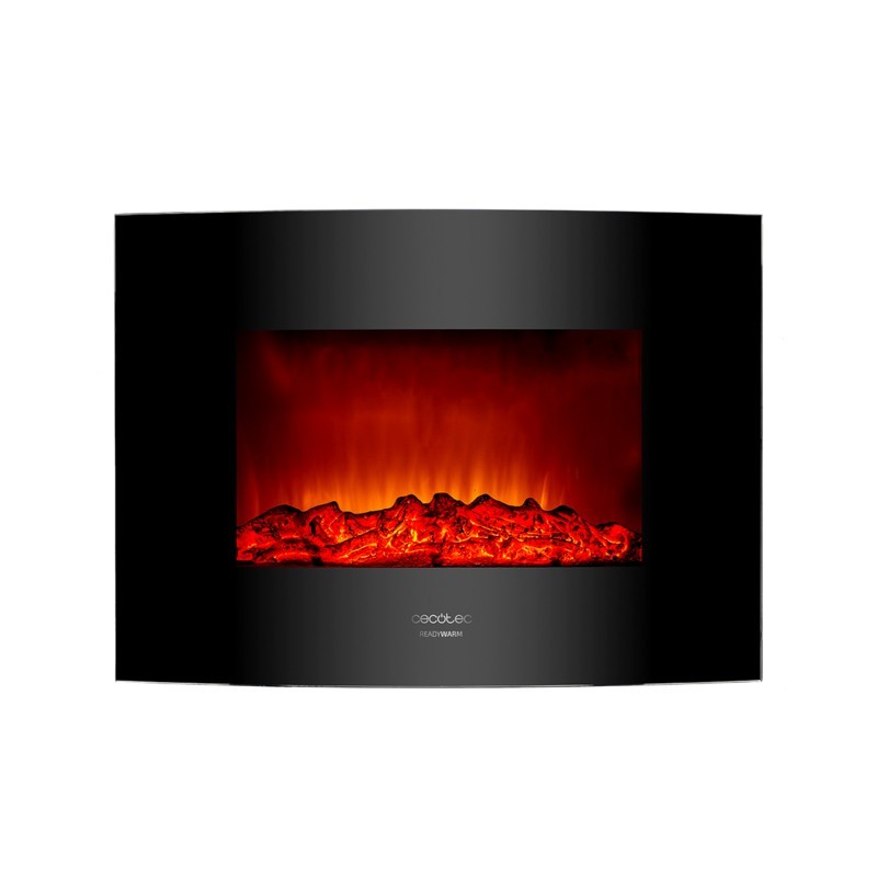 Chimenea electrica Cecotec decorativa de pared Res