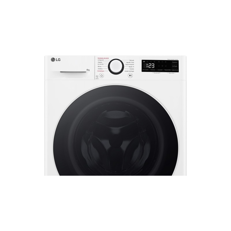 Lavadora LG F2WR5S08A0W, 8kg, 1200 Rpm, 