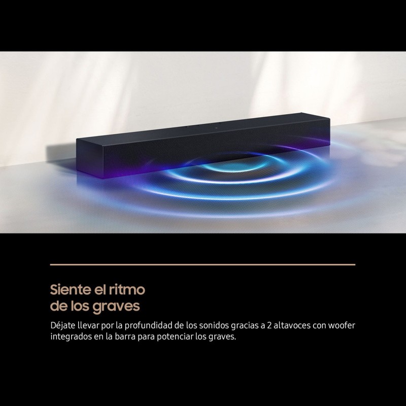 Barra de sonido Samsung HWB400FZF, con s