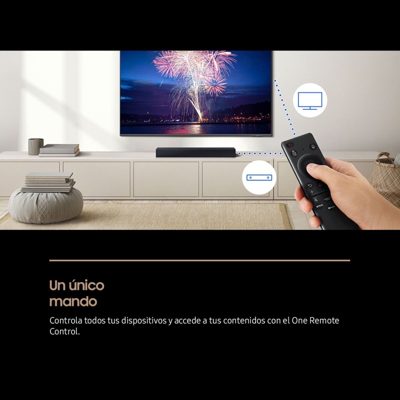 Barra de sonido Samsung HWB400FZF, con s
