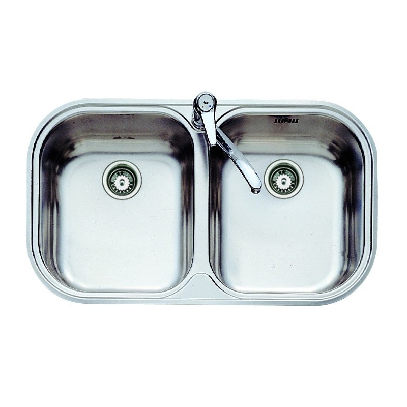 Fregadero Teka STYLO 2C, inox 2 cubetas,