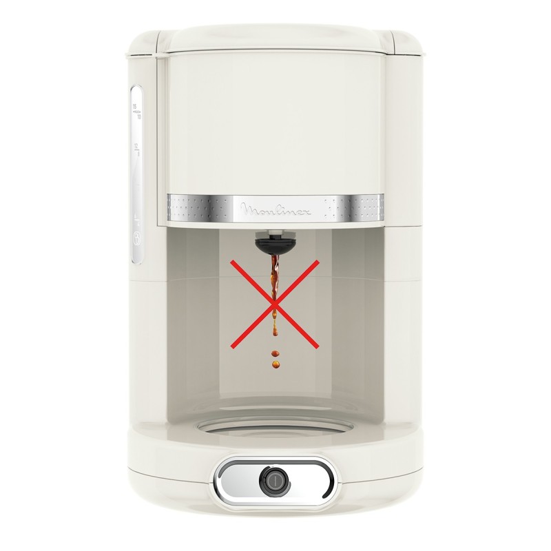 Cafetera Moulinex FG381A, Soleil Blanco 
