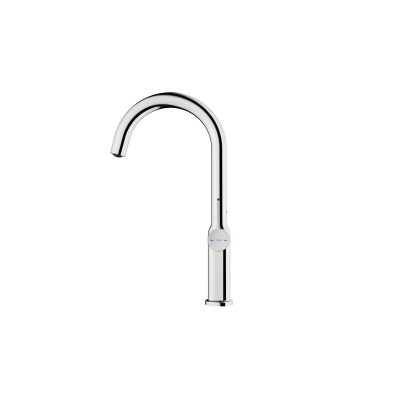 Grifo Teka OVAL 915 CROMO, Caño alto gir