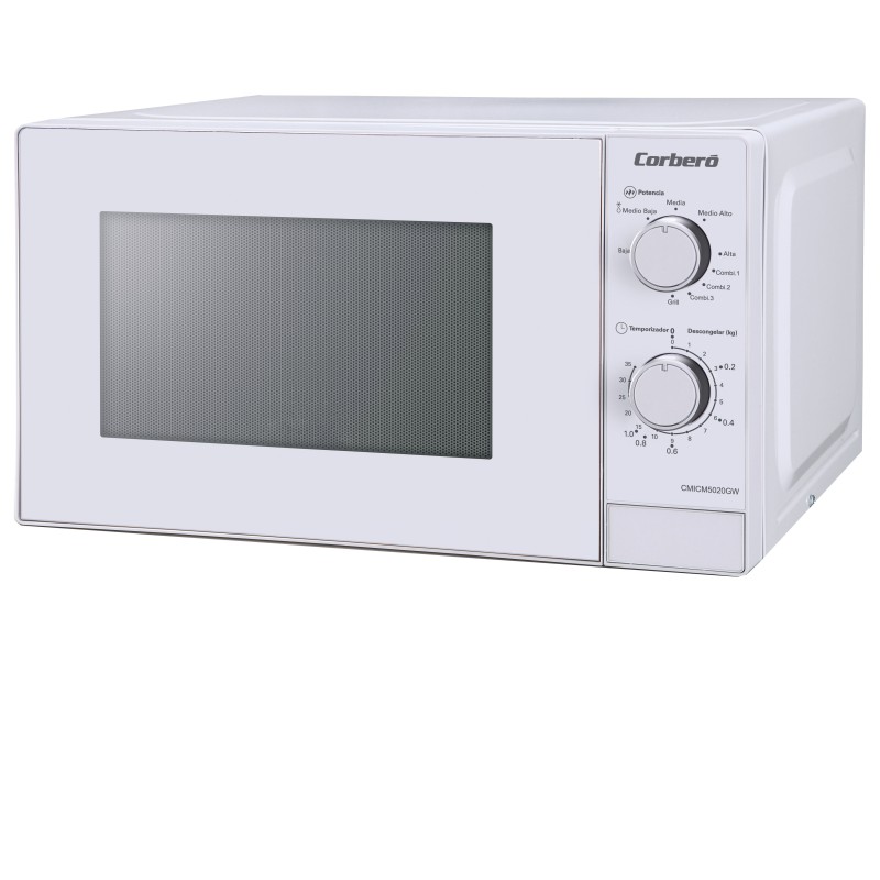 Microondas Corbero CMICM5020GW, 20 Litro