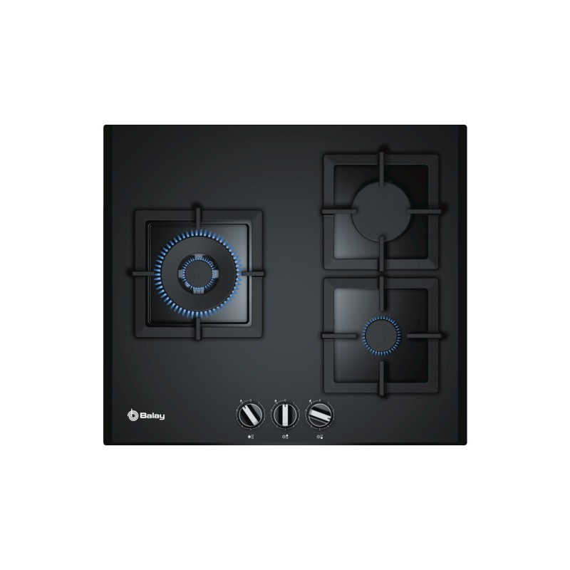 Placa Balay 3ETG663HB, 60 cm., 3 quemado