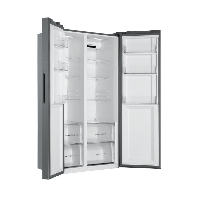 Americano Haier HSR3918ENPG, Side by Sid