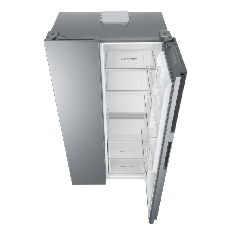 Americano Haier HSR3918ENPG, Side by Sid