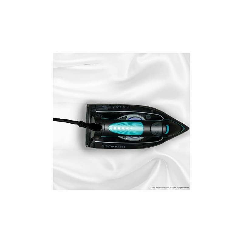 CECOTEC, Plancha de vapor 3D ForceAnodized 750 Sma