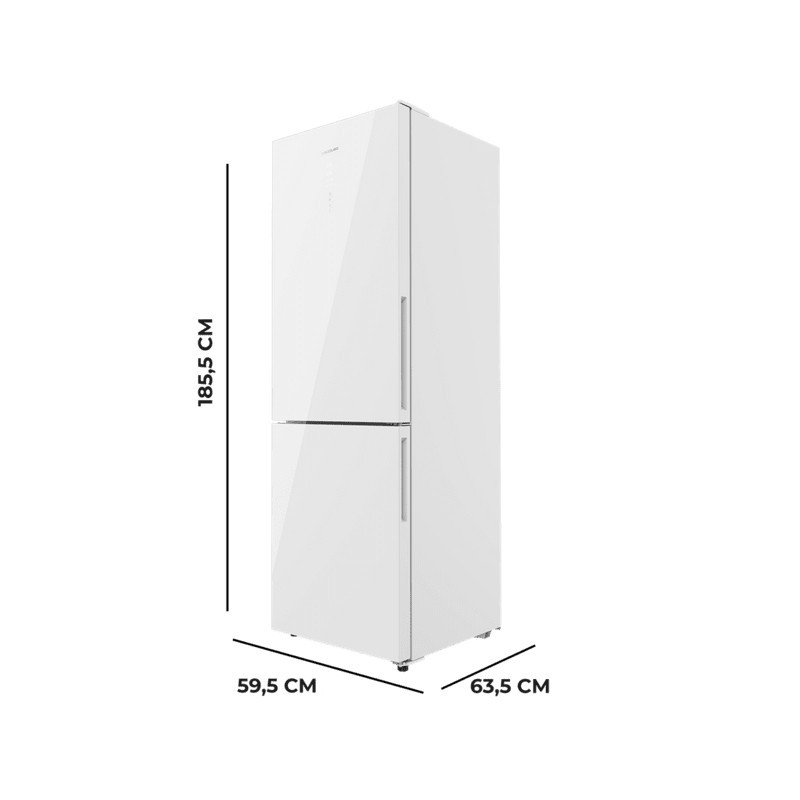 Combi Cecotec Bolero CoolMarket Combi 322 White Cr