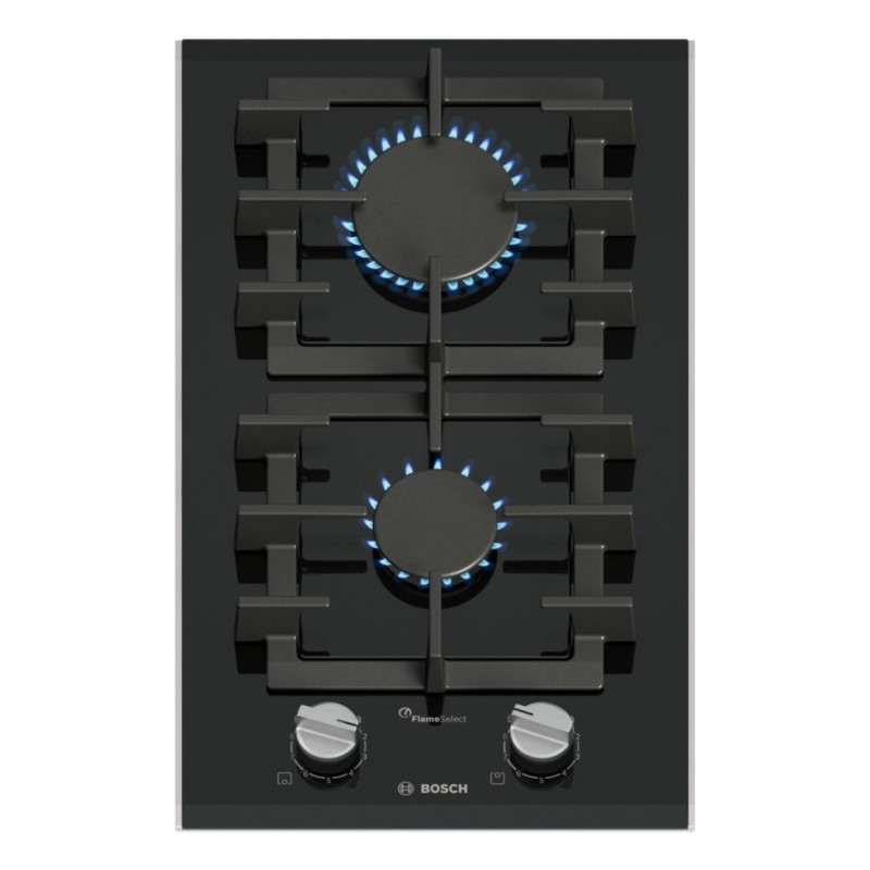 Placa Bosch PRB3A6I40, Gas, 30 cm., 2 qu