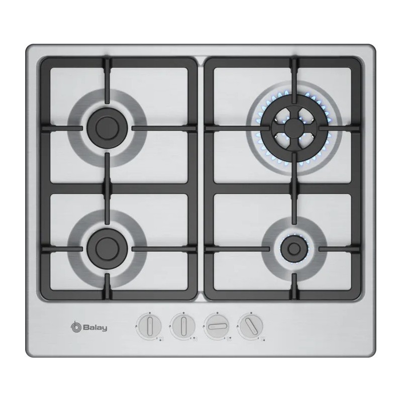 Placa Balay 3ETX565CB, Gas, Encastrable,