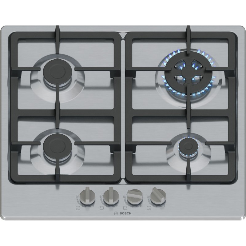 Placa Bosch PGH6B5K90, Gas, 60 cm., 4 qu
