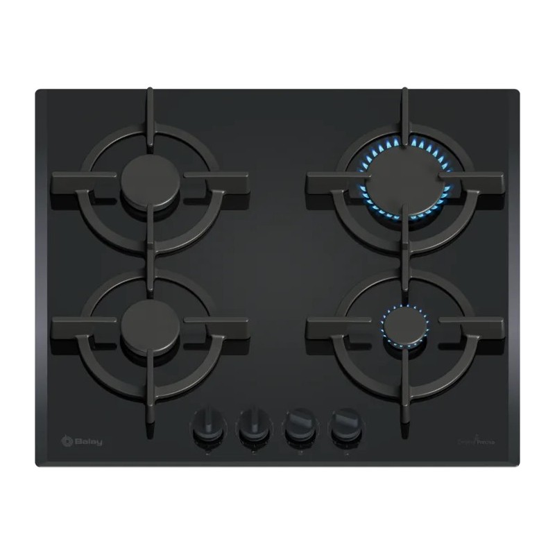 Placa Balay 3ETG664RB, Gas, Encastrable,