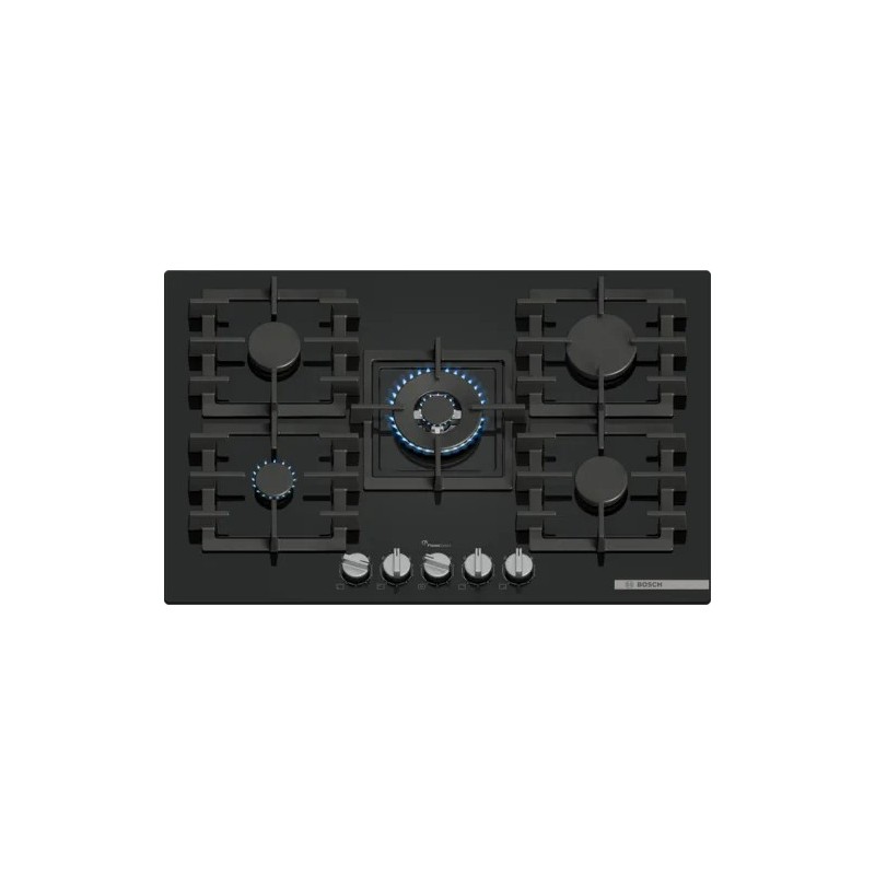 Placa Bosch PPQ7A6I40, Gas, 75 cm., 5 qu