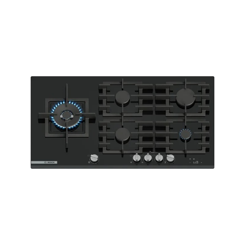 Placa Bosch PRS9A6H40, Gas, 90 cm., 5 qu