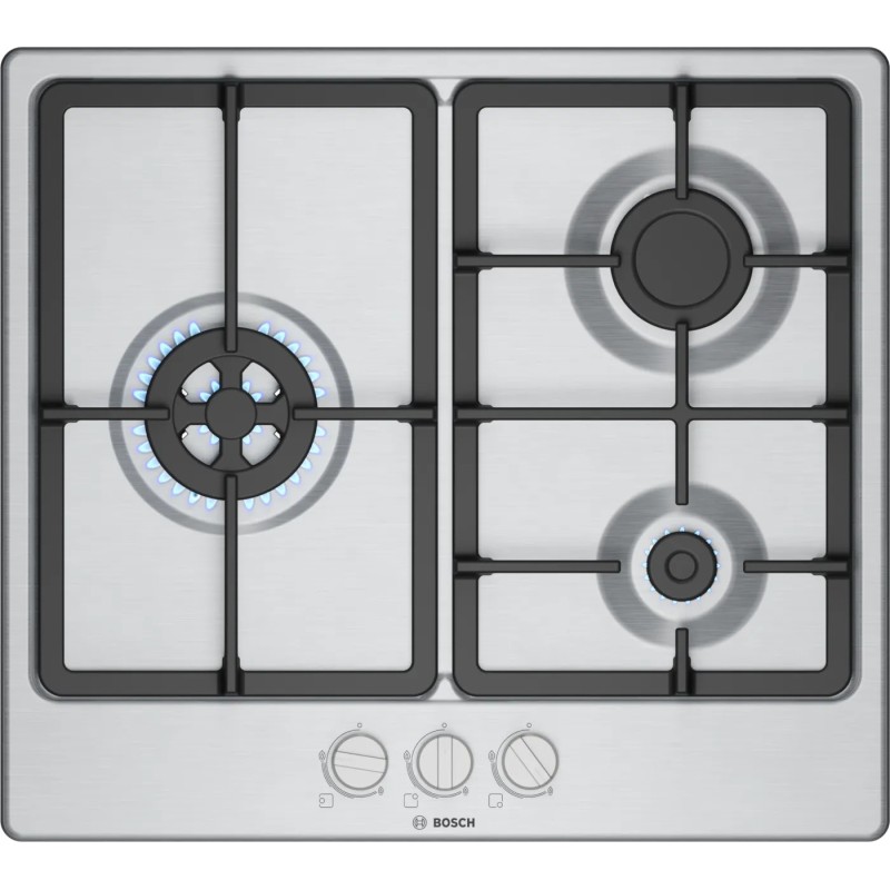 Placa Bosch PGC6B5K90, Gas, 60 cm., 3 qu