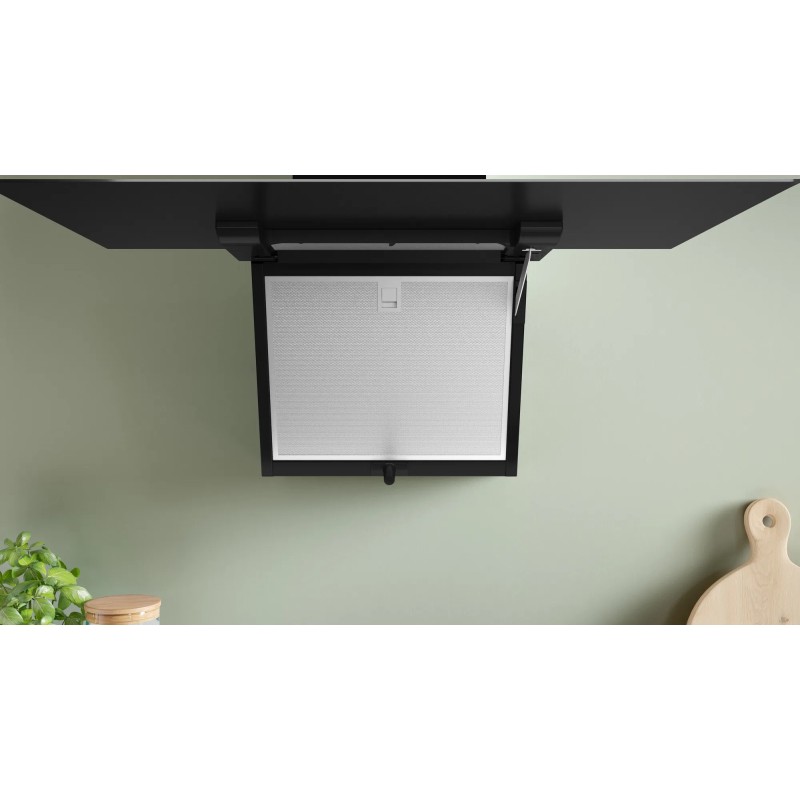 Campana Bosch DWK87FN60, Pared inclinada