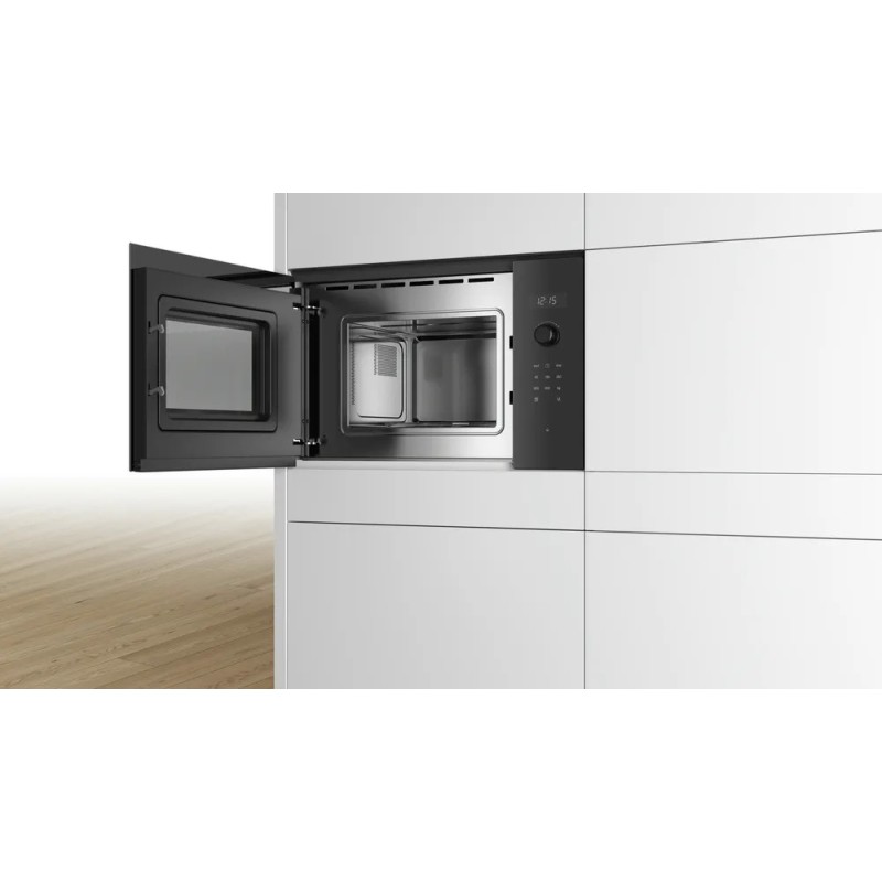 Microondas Bosch BFL524MB0, electrónico,