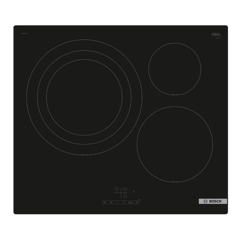 Induccion Bosch PID61RBB5E, 60 cm., 3 zo
