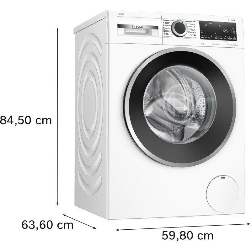 Lavadora Bosch WGG244F1ES, Carga Frontal